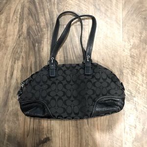 Black coach bag from early 2000s (authentic)